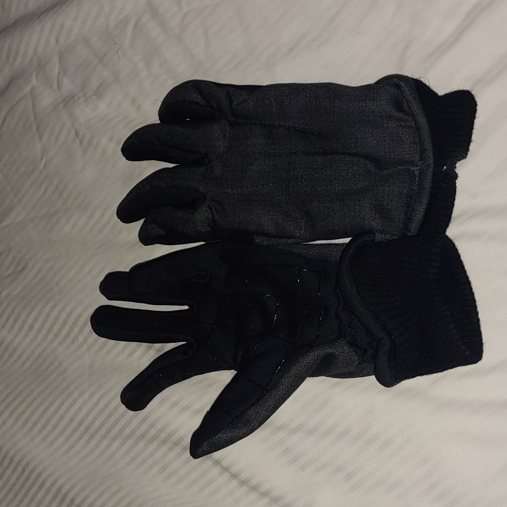 Dockers black gloves